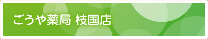 ごうや薬局枝国店